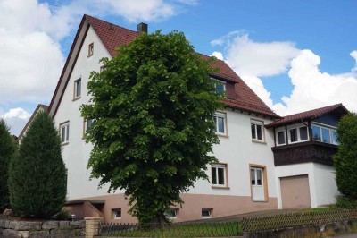 Großzügiges Zweifamilienhaus  in BÜHLERZELL mit ehemaliger Schreinerwerkstatt