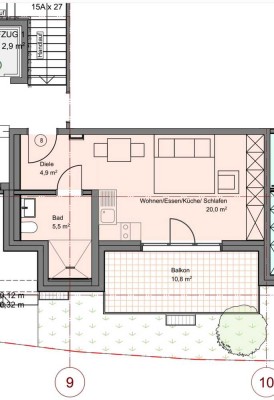 Nachmieter gesucht, 1-Zimmer, Hürth-Mitte