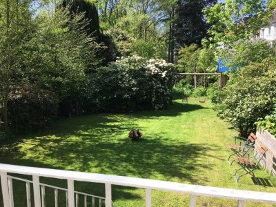 Traumwohnung mit Sauna, Kamin, Garten, Garage und Parkplatz in Eilbek