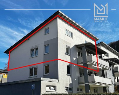 Großzügige Maisonettewohnung mit Balkon und Garage