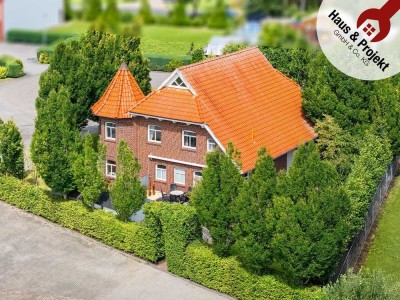 Wohnen, Arbeiten, Wohlfühlen – Traumhaus mit Lagerhalle 250m² und Nordseeflair!