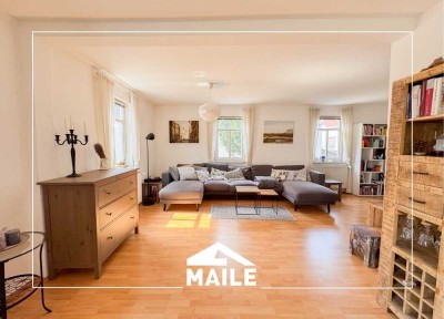 Sonnige 4-Zimmer-Maisonette mit Stellplatz – Wohnen im wunderschönen Fachwerkhaus!