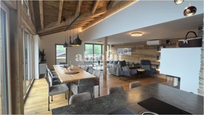 Exklusive Penthouse-Wohnung in Kaprun! 4 Schlafzimmer, 3 Bäder, 70 m² Terrasse und 2 TG Parkplätze!