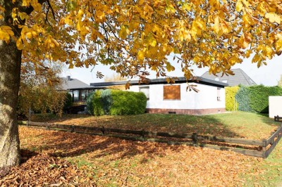 Ein Zuhause, das alles auf einer Ebene kann - Bungalow in Drochtersen!