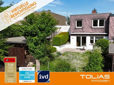 Familienidyll mit Sonnenkraft: Reihenmittelhaus mit PV-Anlage, Garten, Garage & modernem Grundriss
