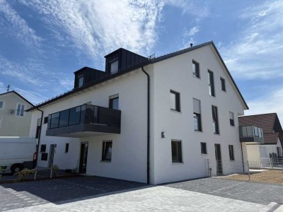 Erstbezug! 3,5-Zimmer DG-Whg. in Hohenwart mit FBH, elektr. Rollläden, Garage und Außenstpl.