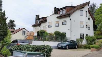 Sehr gepflegte 3,5-Zimmer Mietwohnung mit großer Terrasse in Toplage in Böblingen am Tannenberg