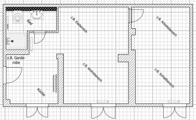 Stilvolle 2-Zimmer-Wohnung in Frankfurt