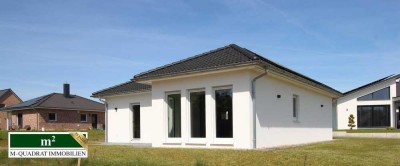 WINKELBUNGALOW-NEUBAU BEZUGSBEREIT - KFW55 INKL. WÄRMEPUMPE, PV-ANLAGE & SPEICHER MIT JEW. 10 KWPEAK