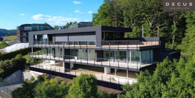 HIGH-END AUF ZWEI EBENEN | HAUSFLAIR MIT POOL UND PANORAMABLICK AM PÖSTLINGBERG