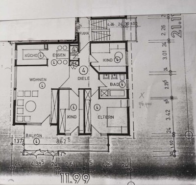 4-Raum-Wohnung mit Balkon und separaten beheizten 25m² Raum in Stuttgart provisionsfrei zu verkaufen