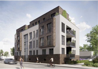 Helle 2-Zimmer Wohnung mit Balkon im 2. OG in Mönchengladbach-Schmölderpark