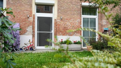 Maisonette-Wohnung mit Terrasse &amp; Garten in zentraler Lage von Korneuburg – Wohnen im generalsanierten Backsteinbau