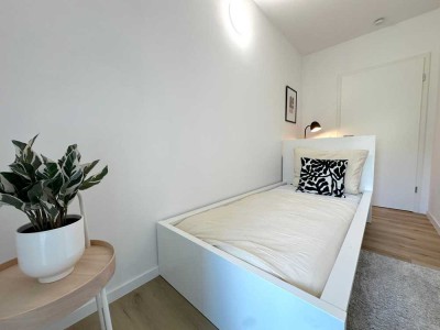 �  Ruhige Pendler WG - Moderne 2er-WG mit Balkon | Erstbezug & Möbliert! �