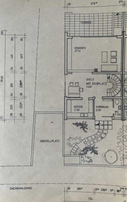 Einfamilienhaus (DHH) am Wald in ruhiger, trotzdem zentraler Lage in S-Dachswald