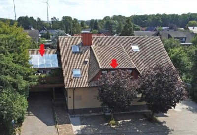 Exklusive und große 5-Zimmer-Wohnung mit Dachterrasse in einer ruhigen Wohnsiedlung von Goldenstedt