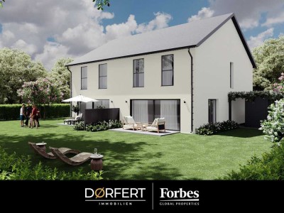 KfW-40 Neubau in Levern – energieeffiziente Doppelhaushälfte mit Fördervorteilen