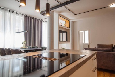 Moderne 3-Zimmer-Wohnung mit Loft-Charakter