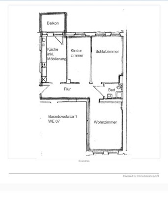 3 Zimmer Wohnung mit Balkon in Magdeburg-Buckau