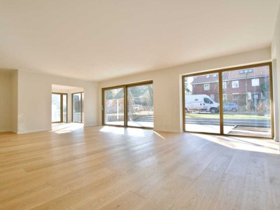 Erstbezug mit Garten: Exklusive 3-Zimmer-Erdgeschosswohnung mit lux. Innenausstattung