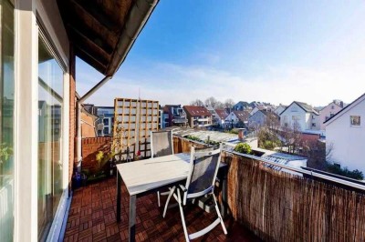 Helle 3-Zimmer-Wohnung mit großem Süd-Balkon in Münster, Wolbecker Straße (Höhe Herz-Jesu-Kirche)