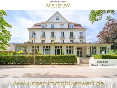 Historisches Flair trifft modernen Luxus-
Exklusive Maisonette-Wohnung  am Godewind-Park