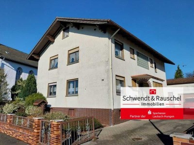 2-Familienhaus mit großem Grundstück in Laubach-Röthges