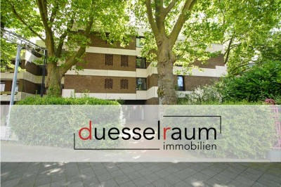 Oberkassel: neuwertiges Apartment mit TG-Stellplatz, Balkon und komplett möbliert!