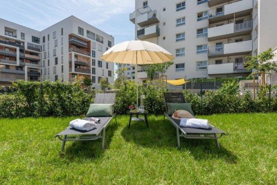 NordGlück - Gartenliebhaber aufgepasst! - Top aufgeteilte 3-Zimmer-Wohnung mit Eigengarten ruhig, hell &amp; familienfreundlich - Top 02-002