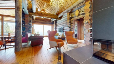 Ferienhaus/Zweitwohnsitz: Finnisches Blockhaus trifft italienische Grazie – Kärnten