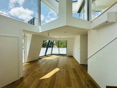 Exklusive Maisonette mit Doppeltem Panoramablick auf den Kahlenberg | Balkon &amp; Terrasse | Klimaanlage | Photovoltaik !