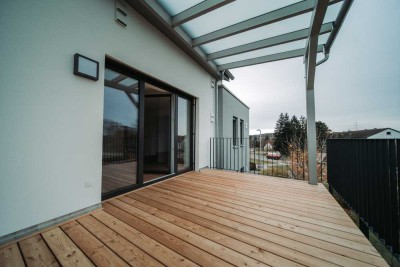 Moderne 3-Zimmer-Wohnung mit großem Balkon – KfW-40EE Standard