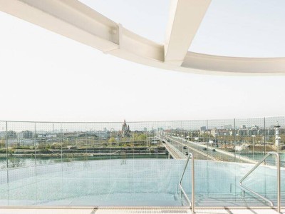 DANUBEFLATS: Premium Living - Edle 2-Zimmer-Wohnung in 40. Stock - Elevate your Lifestyle