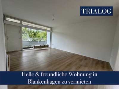 Helle & freundliche Wohnung in Blankenhagen zu vermieten