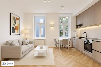 Modernes City-Apartment mit Altbauflair – sofort beziehbar!