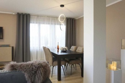 Wohnen auf Zeit: Voll eingerichtete 2-Zimmer-Whg mit Balkon und viel Charme - bis 31.03.2026!!!