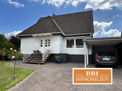 Schönes, sehr gepflegtes Einfamilienhaus auf tollem Grundstück im beliebten Quickborn-Heide