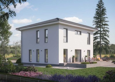 Stadtvilla trifft Natur - Stilvolles Wohnen mit Ausblick in Bettingen!
