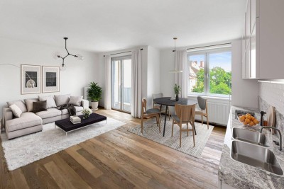 Traumhafte Erstbezug-Wohnung nach Generalsanierung mit Loggia