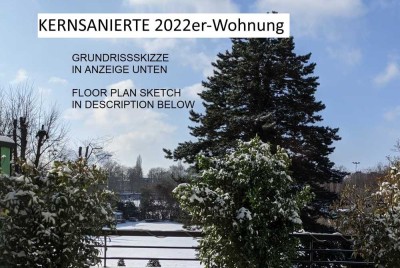 Gepflegte 3-Zimmer-Wohnung mit Balkon // Well kept: 3-room-flat w. balcony