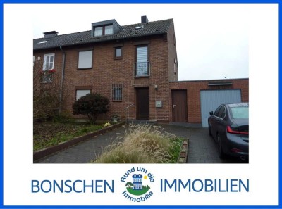 Großes Reiheneckhaus mit Keller, Wintergarten und Garage in Brüggen-Bracht