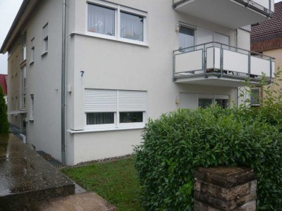 2-Zimmer-Wohnung mit Balkon, Tiefgaragenstellplatz und Keller im Weberdorf/Bad Mergentheim