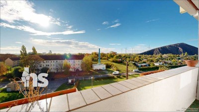 PROVISIONSFREI: Geräumige 3-Zimmer-Wohnung in Teutschenthal – mit Balkon & Stellplatz