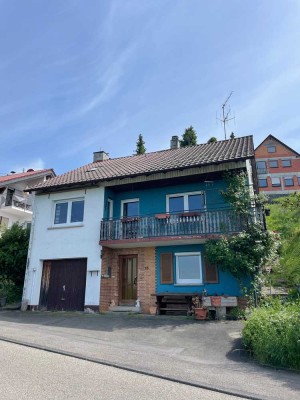 Renovierungsobjekt mit Potenzial: EFH in Löwenstein-Reisach mit tollem Blick auf den Breitenauer See