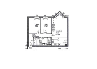 3-Zimmer-Wohnung, Top 14