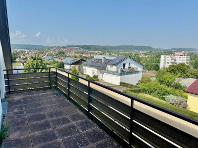 Helle 2-Zimmer-Wohnung mit herrlichem Ausblick!