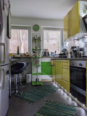Attraktive 3-Zimmer-Wohnung mit Balkon und Gartenanteil