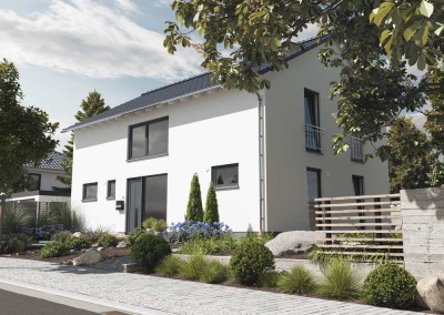 Sie haben ein Grundstück? Wie wäre es z.B. mit unserem Landhaus 142 modern?!
