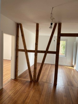 helle, neu renovierte Altbauwohnung in Bad Cannstatt ohne Balkon und ohne Einbauküche