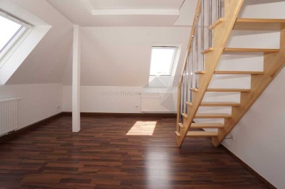 Energieeffiziente 2-Zimmer-Maisonette-Wohnung mit tollem Tageslichtbad und Solaranlage